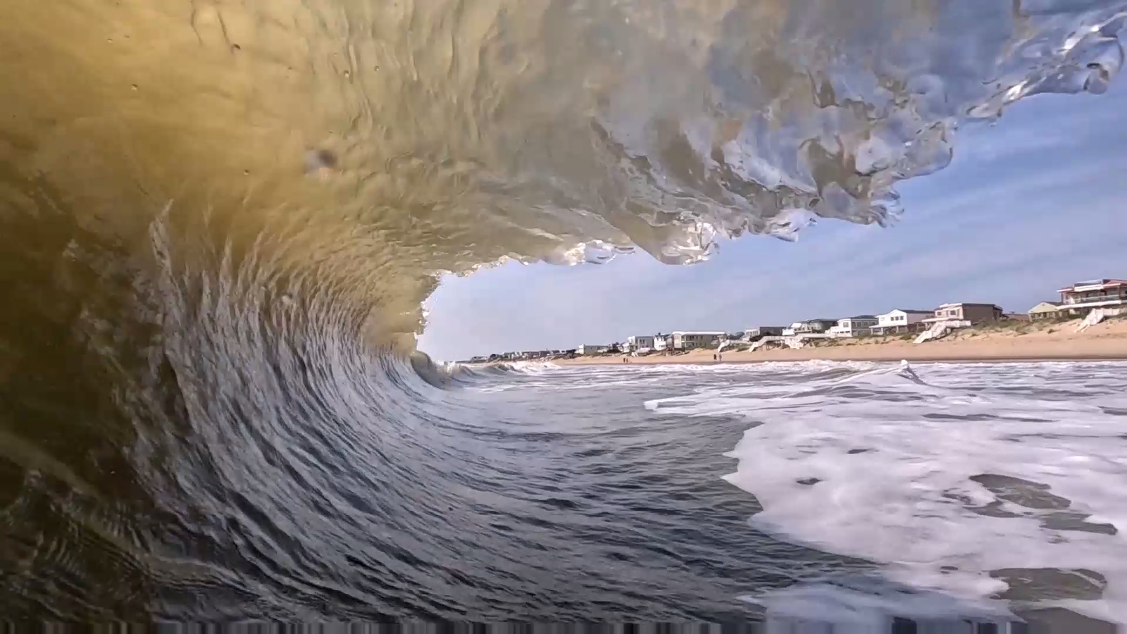 Croatan Beach View South in the Mouth