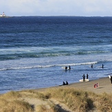 Surfers at Hellesto