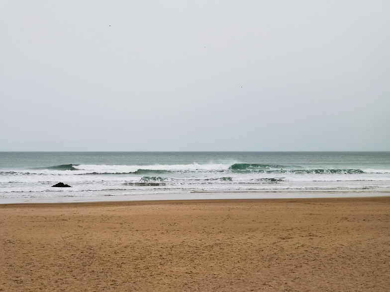Antes del swell, Playa de Berria