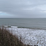 Swanage peelers just before the tide dropped