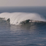 Epic clean surf at Ocean Beach. Offshore.
