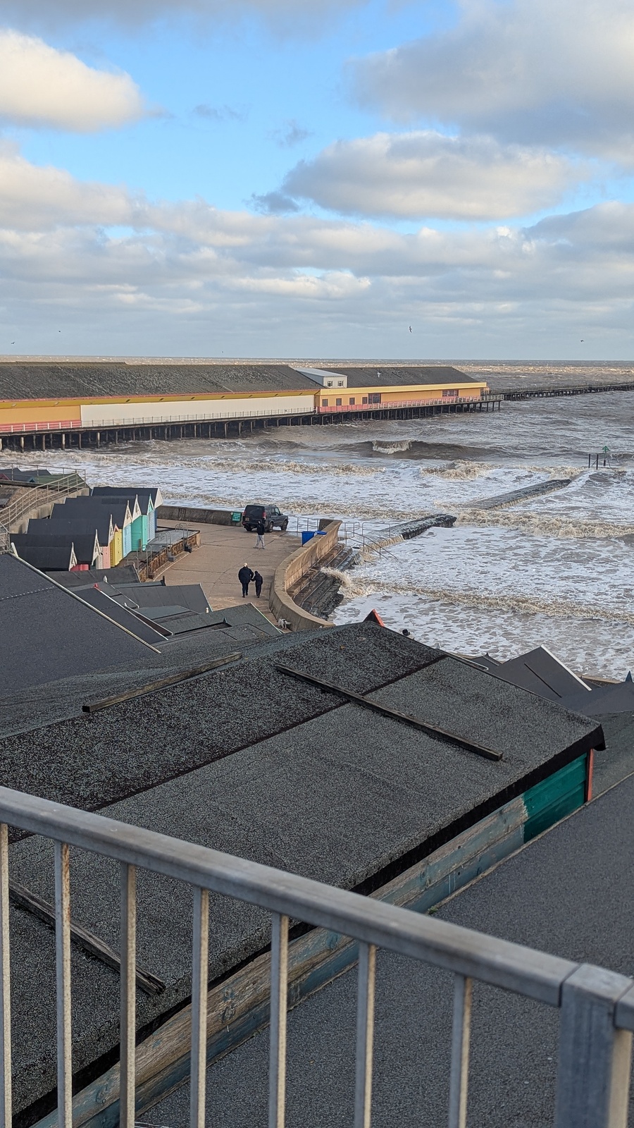 A fun Xmas Eve north-easterly!, Walton-On-The-Naze