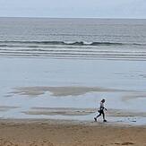 Clean 3-4ft swell at Sainte Barbe in late summer, Ste Barbe