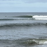 Corner longboard, Goosewing Beach
