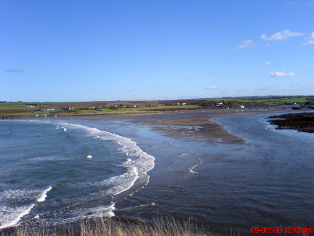 Falling tide, Newport