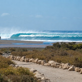 Big swell playa de la Tejita, El Medano