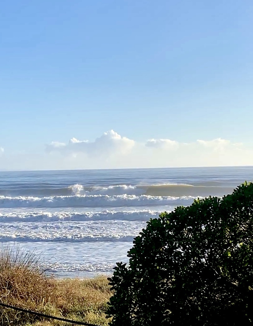 Winter swell.. finally, Rabbit Island