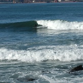 La roca, Playa de San Lorenzo
