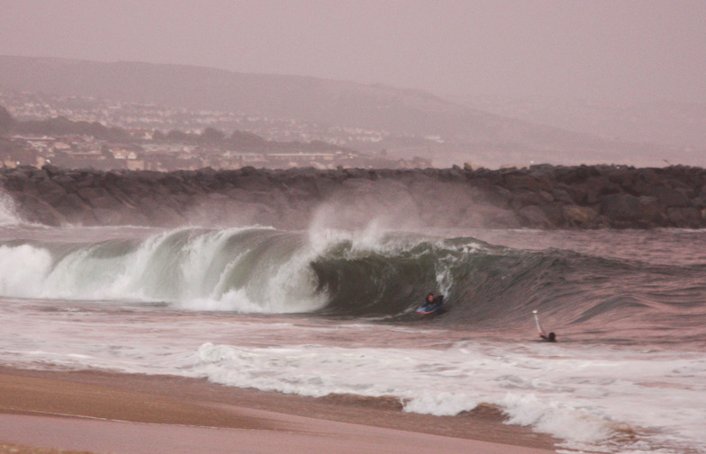 Newport Beach surf break
