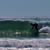 Fall Surfing at Gooch's Beach, Kennebunk Beach