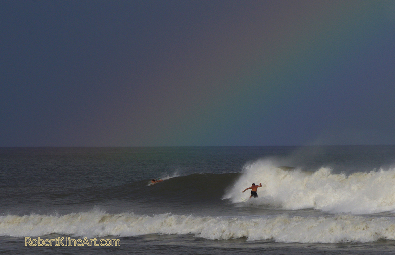 Rainbow - Hurricane Katia Saint Augustine Florida, A Street