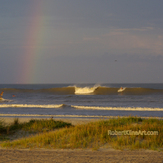 Rainbow - Hurricane Katia Saint Augustine Florida, St Augustine Beach Pier