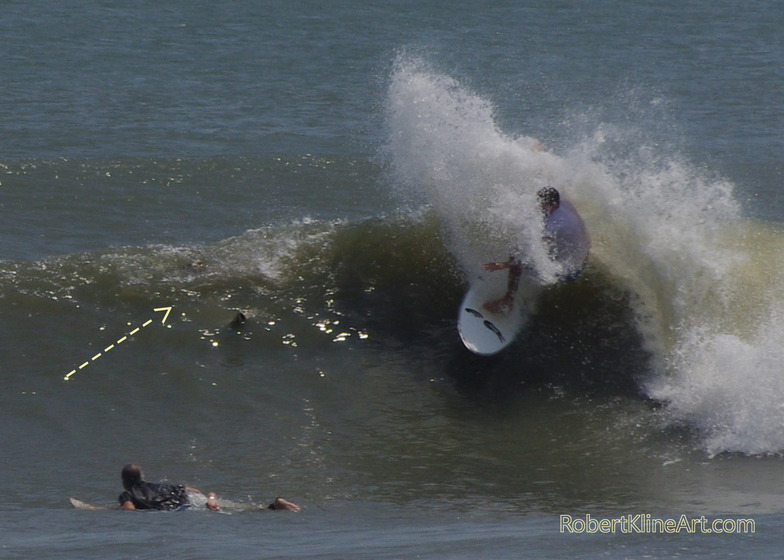 Hurricane Irene swell - F street Saint Augustine, Florida, St Augustine Beach Pier