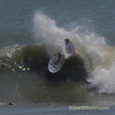 Hurricane Irene swell - F street Saint Augustine, Florida, St Augustine Beach Pier