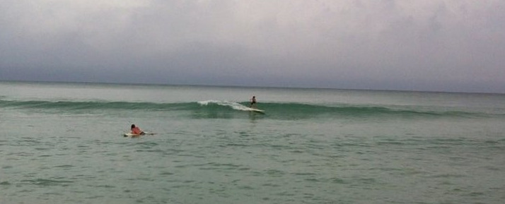 South Beach Miami Irene HUrricane Swell, South Beach (Miami)