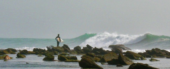 Raglan-Manu Bay surf break