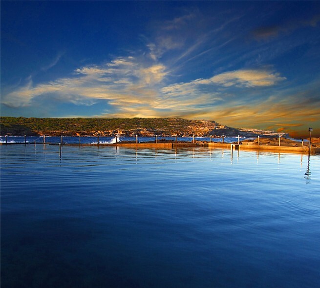 The rock pool, Malabar
