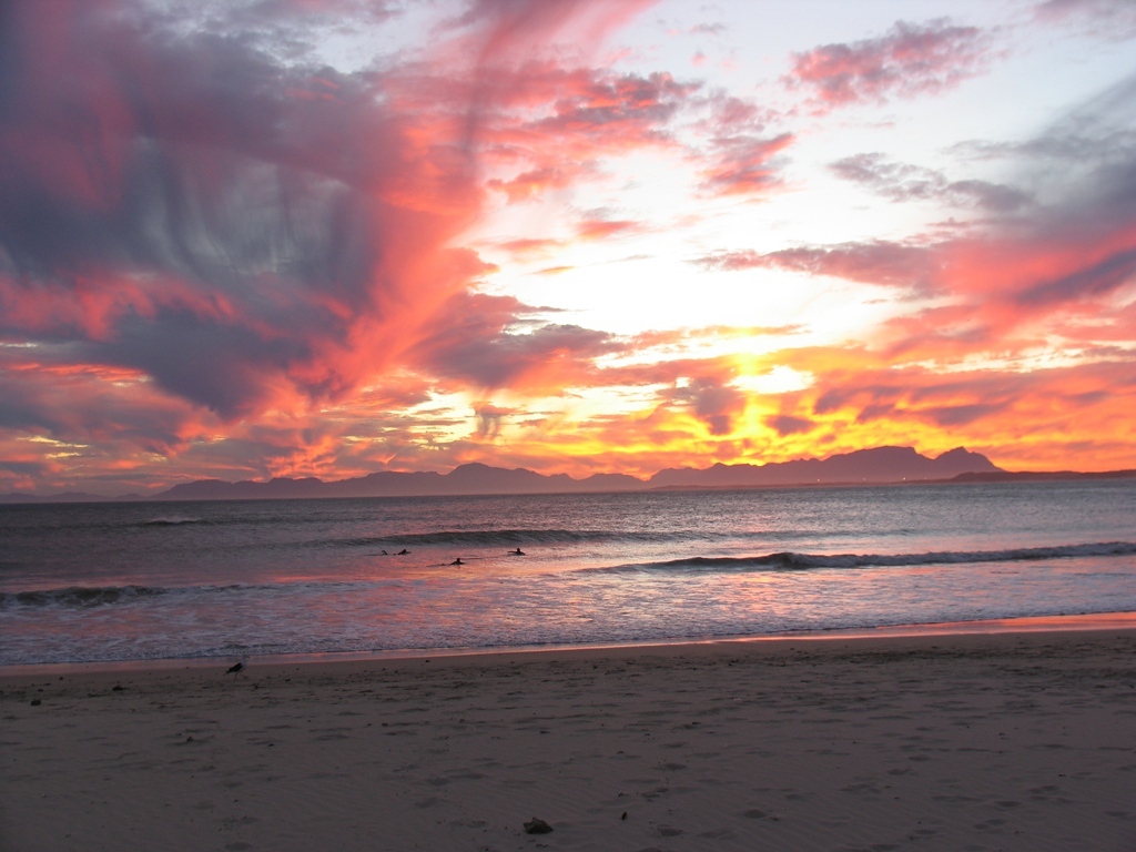 sunset, Strand (Pipe)