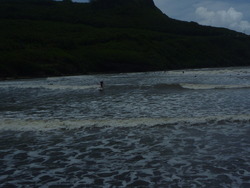 Surfing at Talofofo Bay, Talofofo/The Bay photo