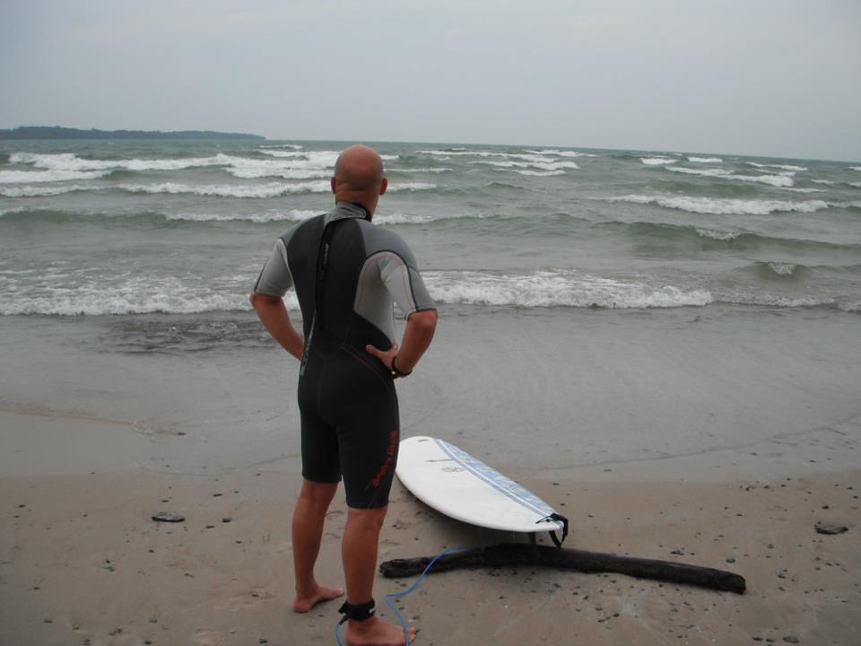 Sandy stretch of beach, Sandbanks Provincial Park