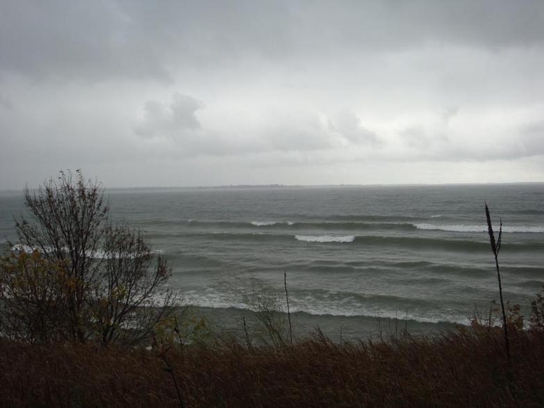 Wolfe Island surf break