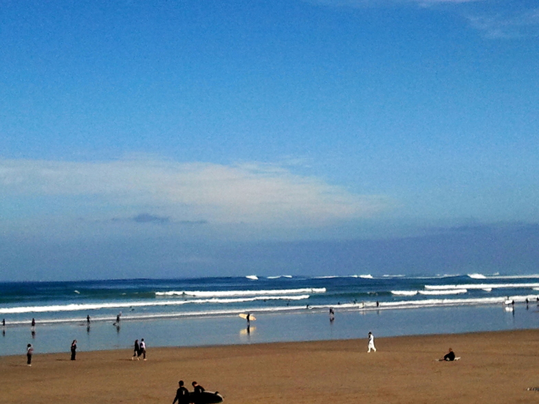 Hendaye Plage surf break