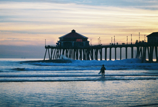 Southside of HB Pier, Huntington Pier