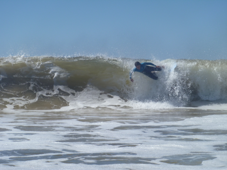 pumped on the sand bank, Crescent Head