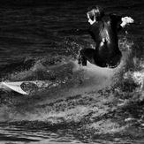 Learning to surf, Wollongong North Beach