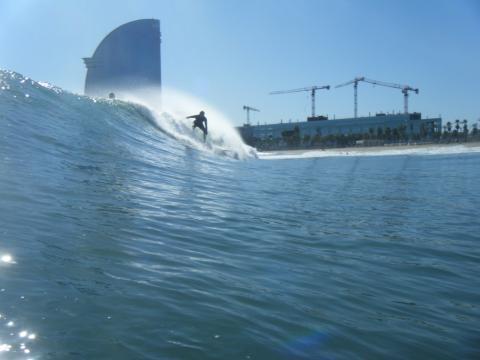 Glassy at Barceloneta