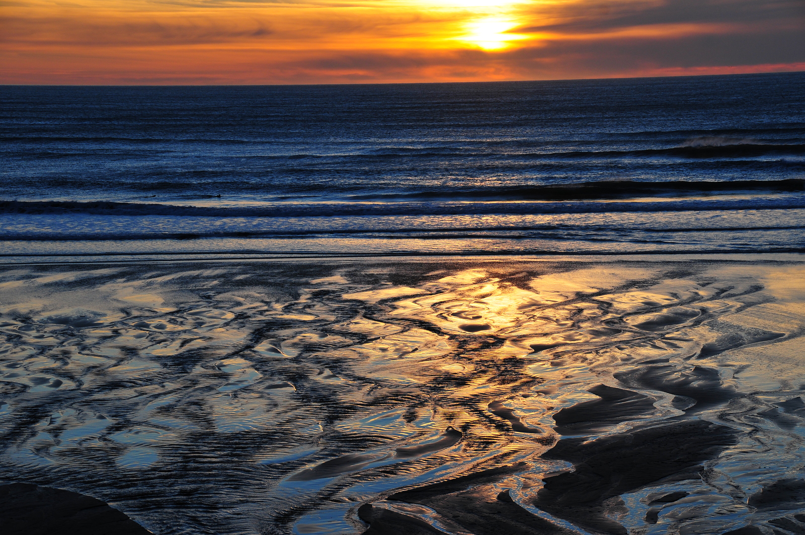 Evening Break, Indian Beach/Ecola State Park