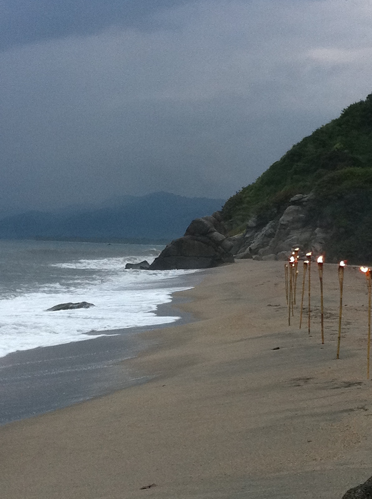 Atardecer en el Tayrona, Parque Tayrona