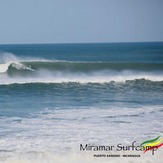 Longboard at Punta Miramar