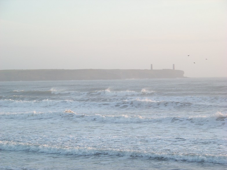 Nice day to be out surfing!, Tramore Left