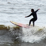 Longboarding in Pampilla