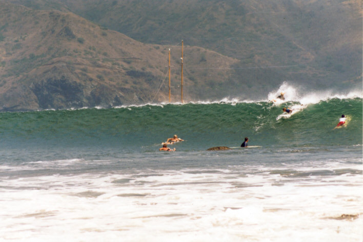 Potrero Grande (Ollie's Point) surf break