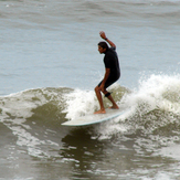 Longboarding in Pampilla