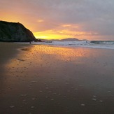 sunset, Playa de Arrietara