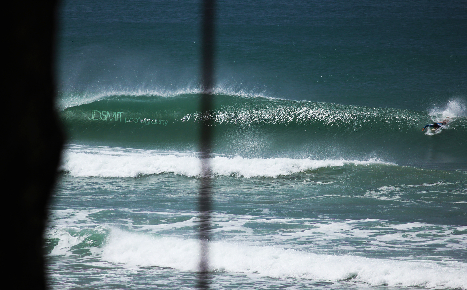 Empty pit, Taupo Bay