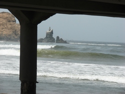 From the pier, Cerro Azul photo