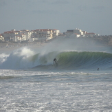 First swell of the season Supertubos early September