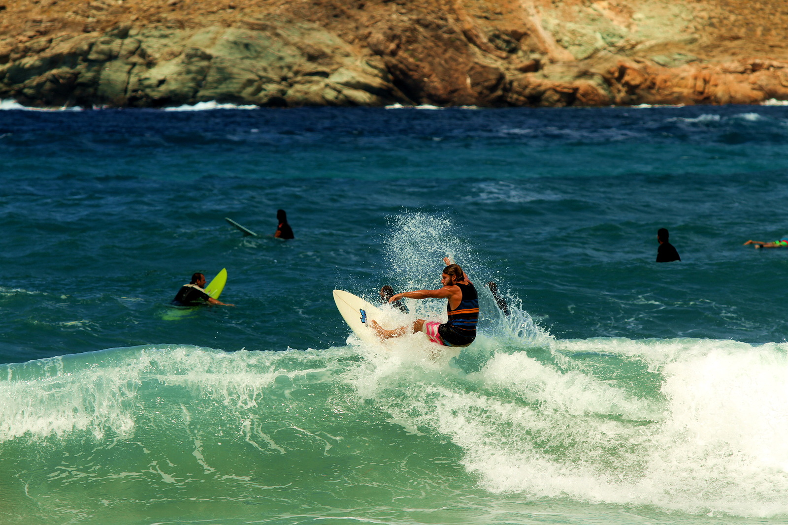 it gets Swell @greece, Kolimbithres West (Tinos)