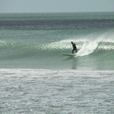 Wainui - 14 July 05. A small high tide wave at Stock Route., Wainui Beach - Stockroute