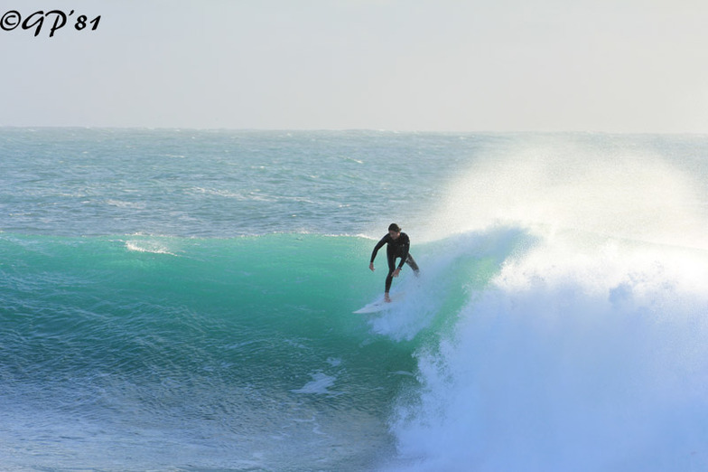 Capo Mannu Point surf break