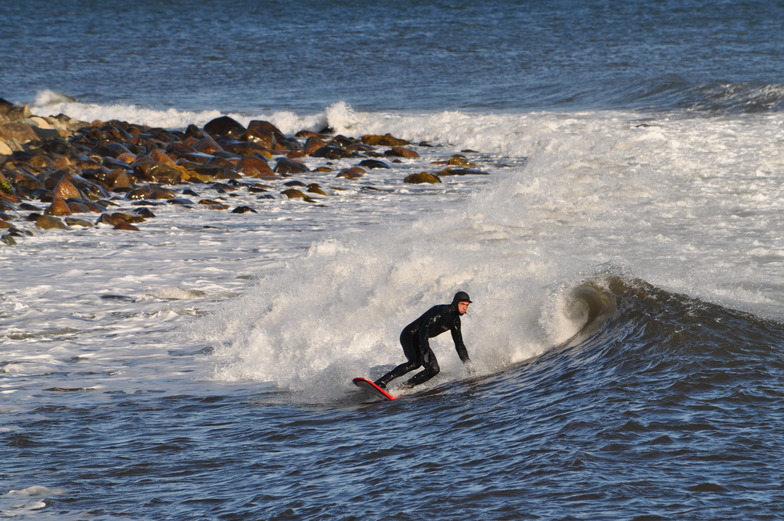Broad Cove surf break