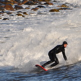 Winter Surf 2, Broad Cove