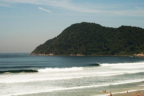 Canto do Forte, Praia do Tombo