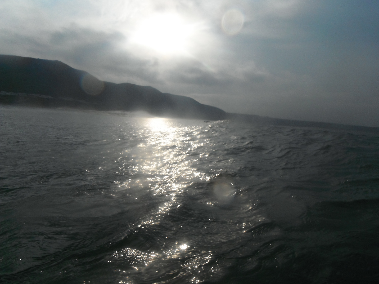 very cold day, Llangennith