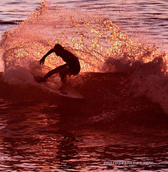 SUNSET SLASH, Pismo Beach Pier photo