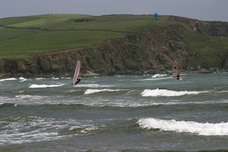 Bigbury Bay surf break